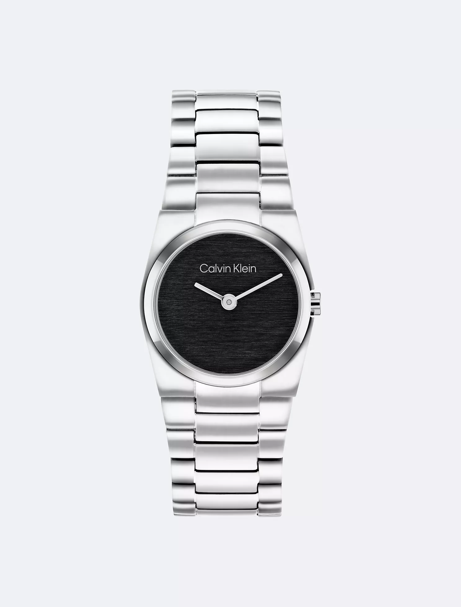 Textured Dial Link Bracelet Watch